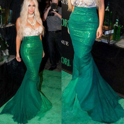 

Women Ladies Bodycon Fancy Party Costume Halloween Mermaid Skirt Long Maxi Dress