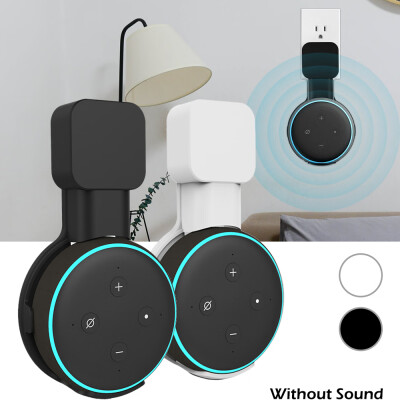 

Outlet Wall Mount Holder for Echo Dot 3 Space Saving Stand for Smart Home Speakers With Cord Arrangement Speaker accessories