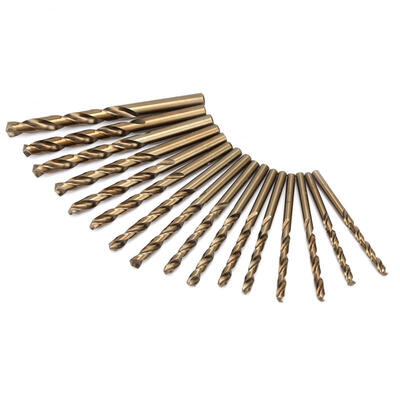 

Greensen 16pc M35 Cobalt Drill Bit Set HSS-CO Twist Drills Bit Combination Tools