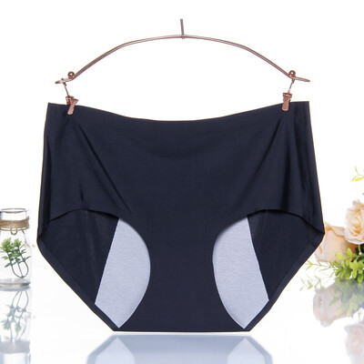 

Women Soft Underpants Seamless Brief Panties Solid Mid Rise Hipster Underwear