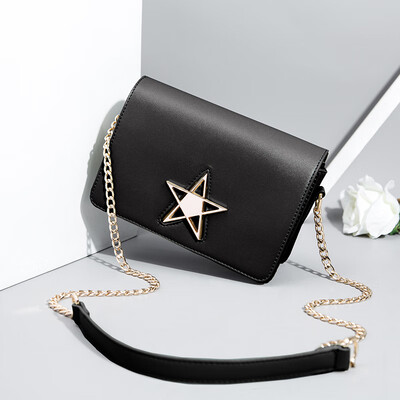 

Summer Xiaochao Ocean Temperament Fashion Simple Chain Small Square Bag Single Shoulder Bag Slant Womens Bag