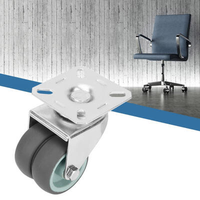

Greensen 4pcs 2" Swivel Casters Double-Wheel Heavy Duty Casters with 360 Degree Top Plate Max 132lbs