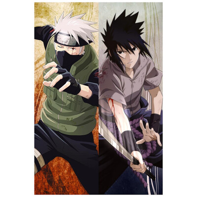 

Japanese Anime NARUTO Hatake Kakashi LONG Otaku Hugging Body Pillow Cover Case