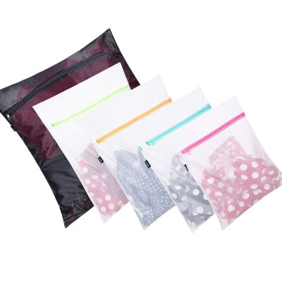 

Mesh Laundry Bags Zipper Portable Bra Sweater Washing Bag Kit Travelling Outdoor Clothes Storages