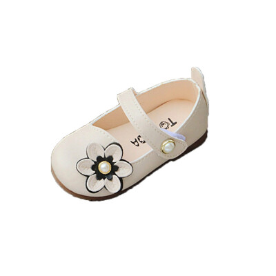 

Children Fashion Girls Princess Soild Floral Toddler Quality Single Shoes