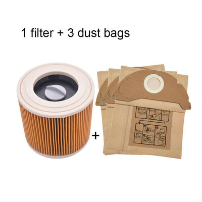 

Filter Cap & Dust Bag For Karcher A2004 A2054 A2204 64145520 Vacuum Cleaner Part