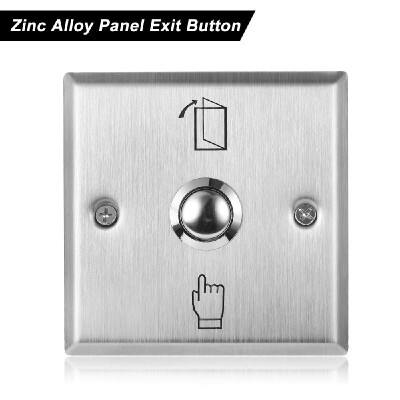 

Stainless Steel Exit Button Push Switch for Door Access Control Home Security Protection