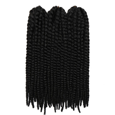 

3 Packs Twist Crochet Hair Havana Mambo Twist Crochet Hair Braiding 12 strandspack Synthetic Hair Extensions