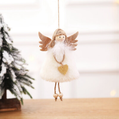 

Gobestart Christmas Angel Toy Hanging Pendant Festival Ornament Xmas Tree Decoration