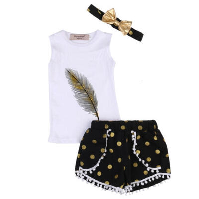 

3PCs Newborn Baby Girl Floral Jumpsuit Romper Bodysuit Pants Outfit Clothes Set
