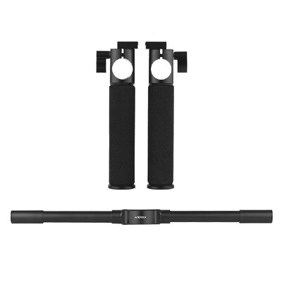 

Andoer Dual Handle Grip Handheld Bracket Handlebar Aluminum Alloy for Zhiyun Crane 2 Gimbal Stabilizer