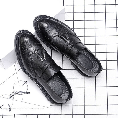 

Spring British style Brock mens shoes casual small shoes dress Korean version of the trend of a pedal mens shoes 9788-D
