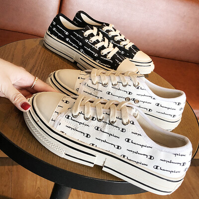 

Canvas Shoes Tide Shoes Summer Style Student Korean Version of Baidan Shoes Flat Bottom Shoes Breathable Small White Shoes