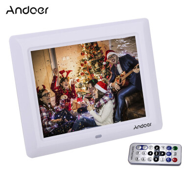 

7 HD TFT-LCD Digital Photo Frame with Slideshow Clock MP3 MP4 Movie Player with Remote Desktop