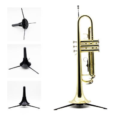 

Trumpet Tripod Holder Stand Metal Leg Detachable Portable Foldable
