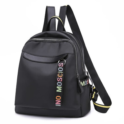

NovelTeez Backpack female Korean version of the wild 2018 new fashion bag student canvas bag Oxford cloth nylon small backpack