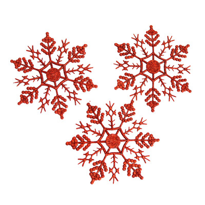 

Snowflake Glitter Christmas Xmas Hanging Tree Frozen Decorations