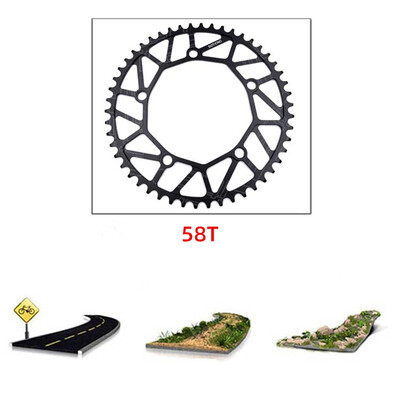 

Round Chainring BCD 130mm Chain Ring 5052545658T For Bike 8910Speed