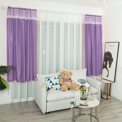 

Gobestart Leaves Curtain Tulle Window Treatment Voile Drape Valance 1 Panel Fabric