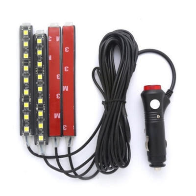 

LED RGB Car Interior Atmosphere USB Lights Strip Colors Decor Lamps 12V Footwell