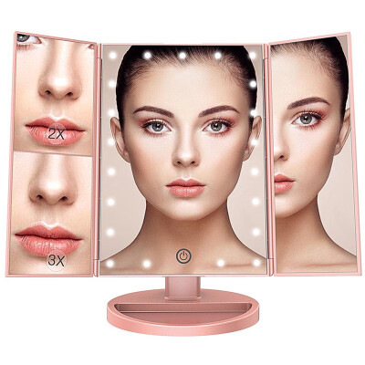 

YIDUN Led trifold makeup mirror 4316