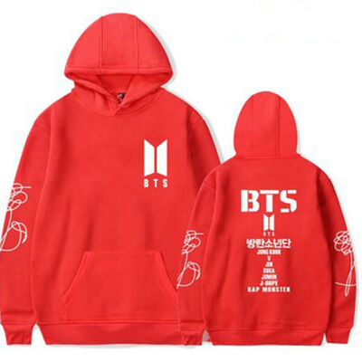 

KPOP BTS Bangtan Boys TATA Hoodie Sweatshirt Unisex Loose Pullover Sweater Tops