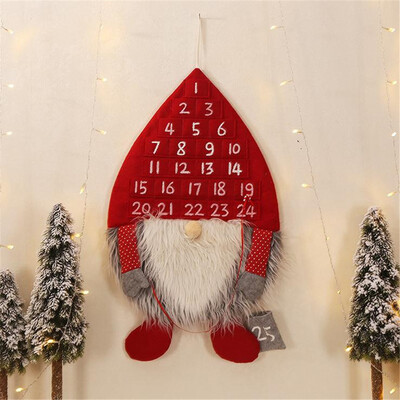 

Siaonvr Christmas Home Decoration Forest Man Calendar Christmas Calendar Wall Pendant