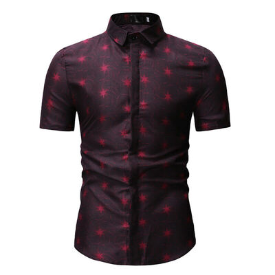 

SUNSIOM Mens Casual Formal Shirt Short Sleeve Slim Fit Formal Dress Shirts Tops T-Shirts