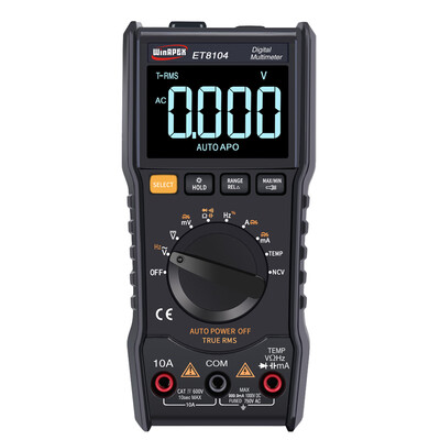 

Digital Multimeter Portable DCAC Voltmeter Current Resistance Tester LCD Display Temp Meter