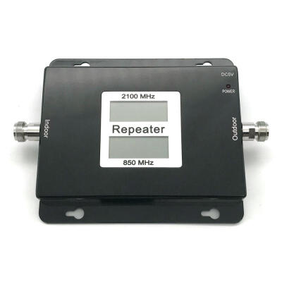 

Cell Phone Signal Booster CDMA 8503G 2100 Dual Band Signal Amplifier-EU Plug