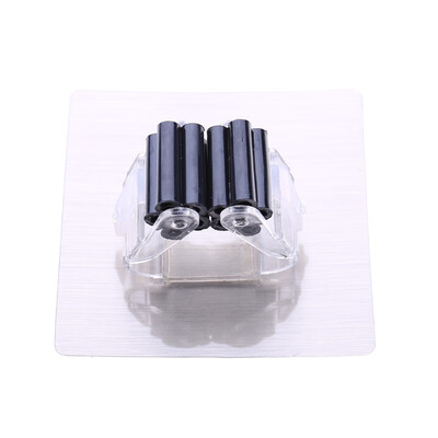 

Broom Holder&Wall Mount Magic Mop Plastic Hanger Brush Cleaning Tool Rack