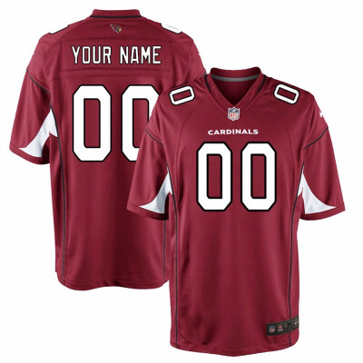 

Mens Arizona Cardinals Nike Cardinal Custom Game Jersey