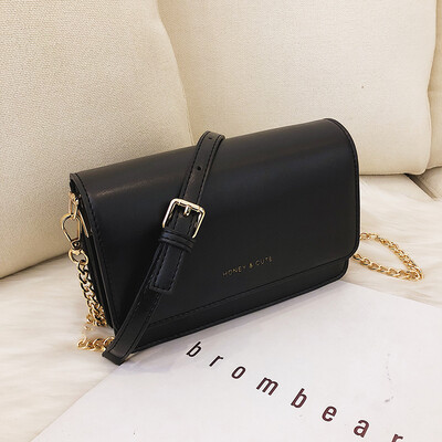 

Ins super fire bag female 2019 new Korean fashion casual retro wild chain shoulder slung small square bag
