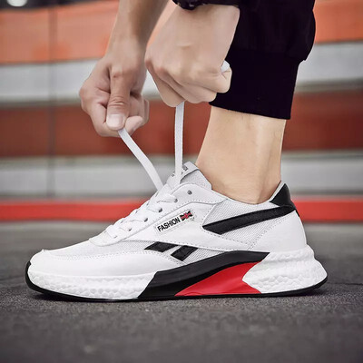 

Mens shoes breathable mesh fashion shoes mens casual sports shoes running shoes tide shoes