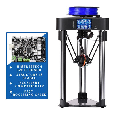

High Precision Home Mini Desktop 3D Printer Complete Machine with TFT 28 Inches Touched Screen