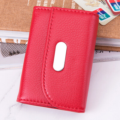 

Tailored Vintage Women Synthetic Solid Color Wallet Pocket Credit Card Clutch Purse
