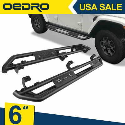 

Nerf Bar Side Steps Running Boards fit for 2018-19 Jeep Wrangler JL 4-Door