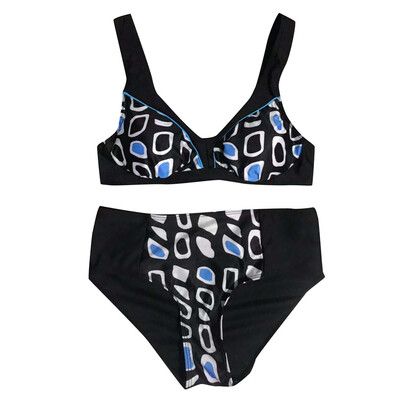 

Roseonmyhand Women Printing Bandage Bikini Set Brazilian Swimwear Beachwear Swimsuit