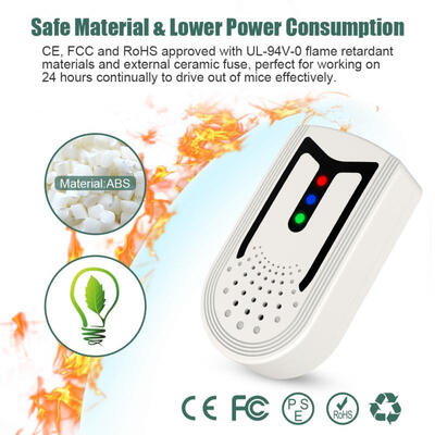 

Greensen Ultrasonic Rodent Repeller - Electronic Mice Repellent Plug in Rats Pest Control