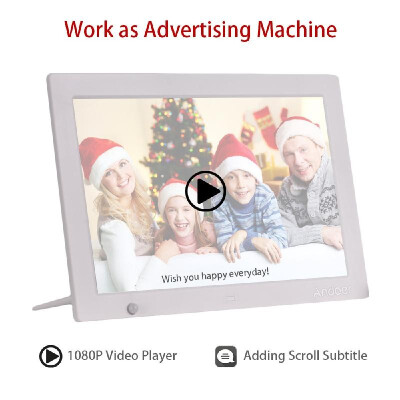 

Andoer 133 Inch 1280 800 HD Digital Photo Frame Electronic Picture Album 1080P Video Music Player with Motion Sensor Scroll Sub