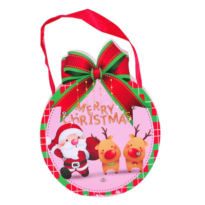 

Christmas Gift Box Candy Gift Box Christmas Decoration For Home Santa Claus Pattern Tote Bag Candy Paper Bag