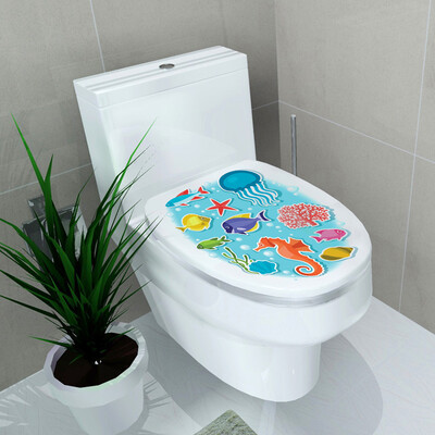 

DIY Toilet Seat Wall Sticker Decals Vinyl Art Paper Removable Bathroom Decor HOT
