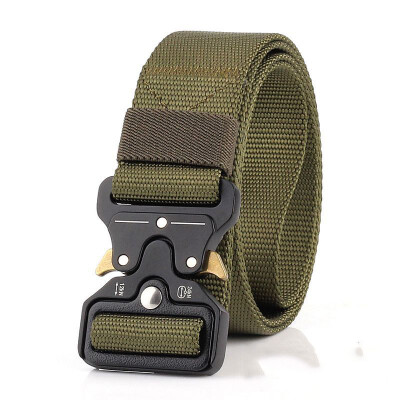 

New Nylon military tactical belt Metal insert buckle unisex Training belts for Men&Woman High quality strap