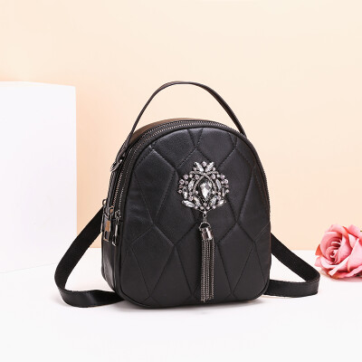 

New fashionable Korean version of double-shoulder ladiesbag with one shoulder&one shoulder inclined bag with INS mini-ladies