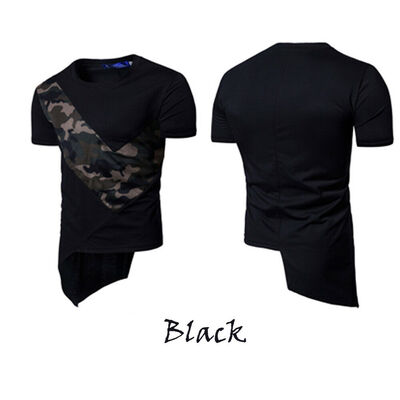 

Mens Fashion Short Sleeve Casual Fitness Gym Muscle Bodybuilding T-shirts