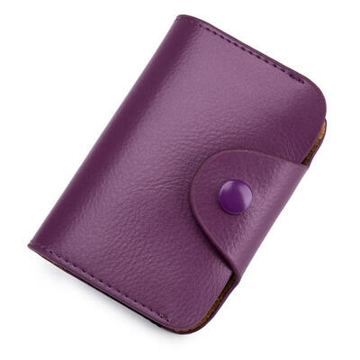 

Leather Organ Small Card Holder Multi-card Position Business Card Holder Credit Card Wallet For Men And Women
