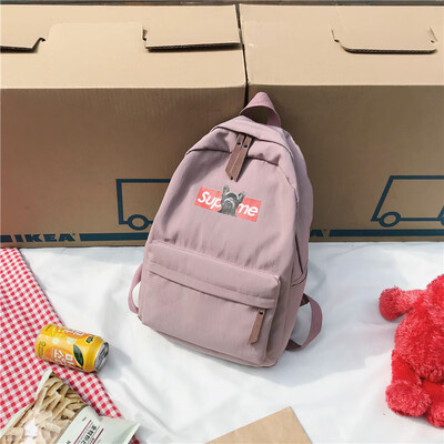 

ins fengbf Japanese school bag female high-China version of the ancient sense of college students simple Sen family backpack campu