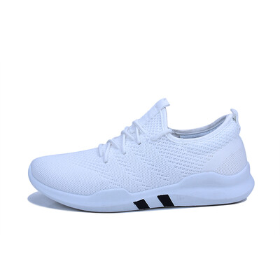 

Summer Men Vulcanized Shoes Breathable Lightweight Male Casual Shoes Footwears Air Mesh Non-slip Rubber Soles Sneakers Masculino