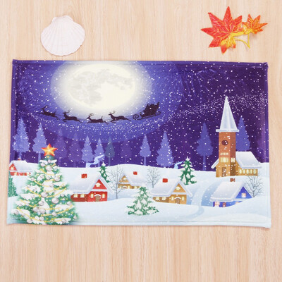 

〖Follure〗Merry Christmas Welcome Doormats Indoor Home Carpets Decor 40x60CM