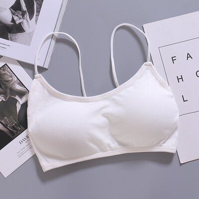 

Women Wireless Bra Tops Push Up Padded Underwear Bralette Sexy Lingerie Confortable Narrow Shoulder Strap Bras